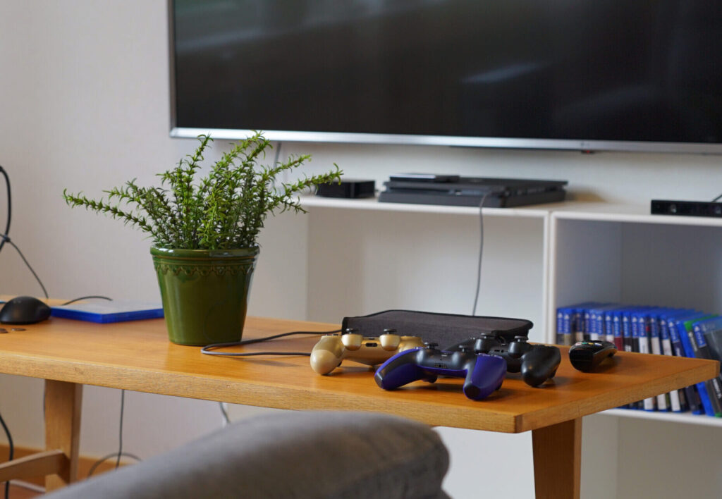 Office photo of Jetebra's "screening room"